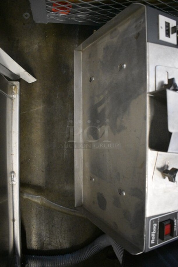 Allied Automation Titan Metal Commercial Countertop RollBag Automatic Bagger and Sealer. Goes Great w/ Item #196! 20x26x20. Tested and Working! - Image 6 of 7