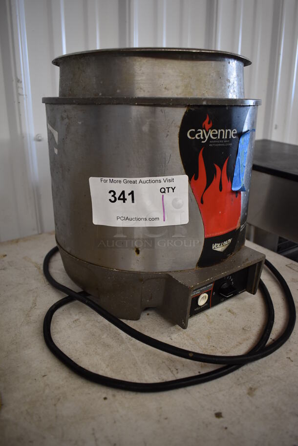 Vollrath HS-7 Stainless Steel Commercial Countertop Soup Kettle Food Warmer. 120 Volts, 1 Phase. 12x12x12. Tested and Working! - Image 3 of 7