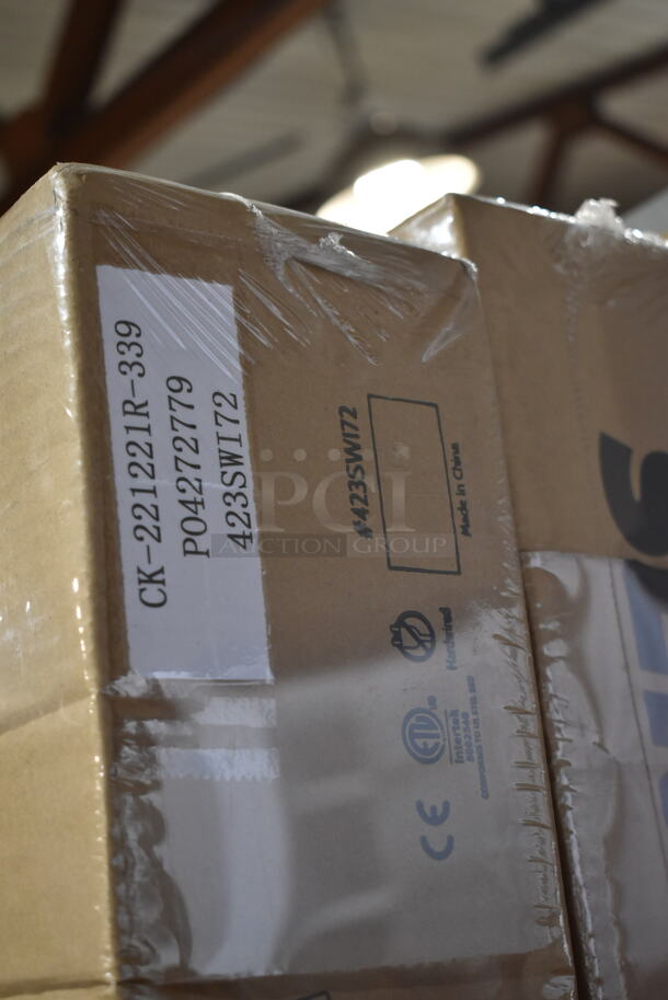 3 BRAND NEW IN BOX! ServIt 423SWI72 Stainless Steel Commercial 72" High Wattage Strip Warmer with Adjustable Infinite Controls. 120 Volts, 1 Phase. 3 Times Your Bid! - Image 5 of 5