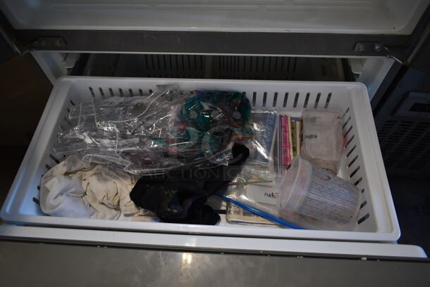 LG LMX25964ST/00 Stainless Steel French Style Cooler Freezer Combo. 115 Volts, 1 Phase. Tested and Powers On But Does Not Get Cold - Image 8 of 9