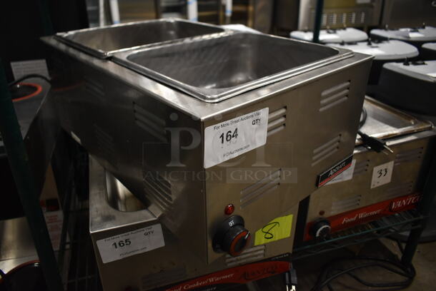 Adcraft Stainless Steel Commercial Countertop Food Warmer. 120 Volts, 1 Phase. Tested and Working! - Image 3 of 4