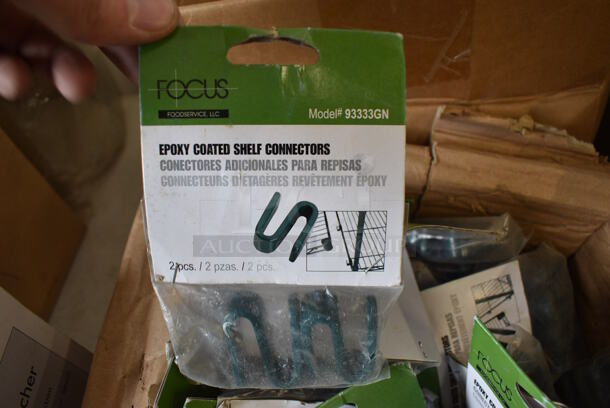 ALL ONE MONEY! Lot of 3 Boxes of Items Including Shelf Connectors! - Image 3 of 4