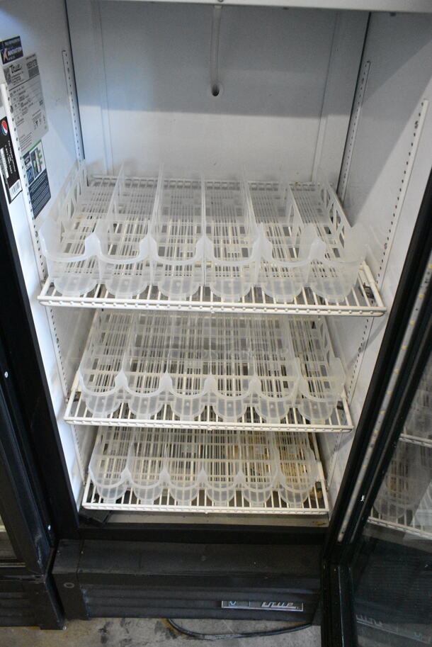 2022 True GDM-10-HC Metal Commercial Single Door Reach In Cooler Merchandiser w/ Poly Coated Racks. 115 Volts, 1 Phase. Tested and Working! - Image 2 of 3