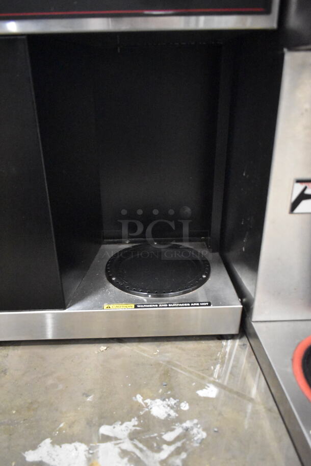 Bunn VPS Stainless Steel Commercial Countertop 3 Burner Coffee Machine. 120 Volts, 1 Phase.  - Image 4 of 5