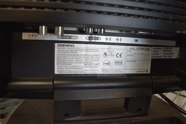 Daewood Model L523BCCBK 15" Computer Monitor - Image 3 of 3
