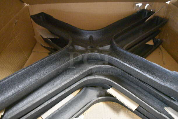 5 BRAND NEW IN BOX! Metal Table Base Cross Feet. 29x21.5x2. 5 Times Your Bid! - Image 3 of 4