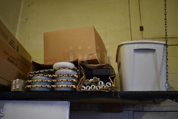 ALL ONE MONEY! Lot of Various Items Including Fluorescent Lights. (hallway) - Image 2 of 4