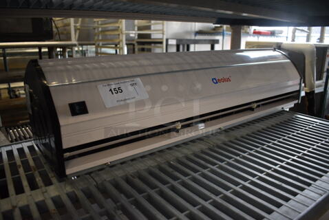 Aeolus Model FM-3509-L/Y Metal Smart Chef Air Curtain. 120 Volts, 1 Phase. 35.5x9.5x5. Tested and Working!