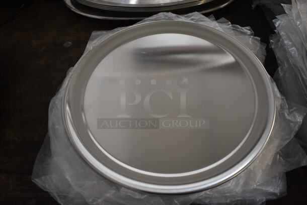 21 BRAND NEW! Metal Round Pizza Baking Pans. 12x12. 21 Times Your Bid!