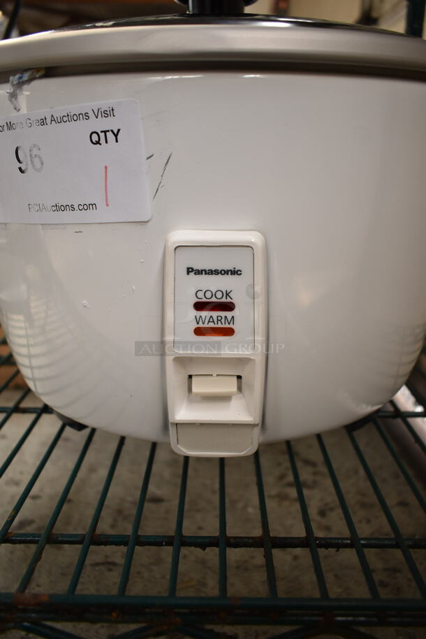 BRAND NEW SCRATCH AND DENT! Panasonic SR-GA421H Metal Countertop Automatic Rice Cooker. 120 Volts, 1 Phase. Tested and Working! - Image 3 of 6