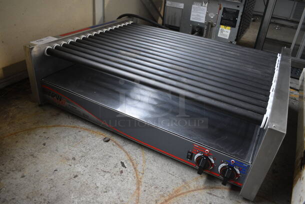 APW Wyott Model HRS-75 5T Stainless Steel Commercial Countertop Hot Dog Roller. 208/240 Volts, 1 Phase. 36x30x11 - Image 3 of 7