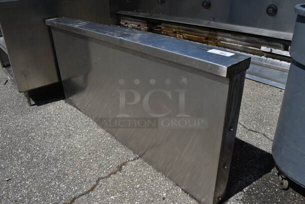 Stainless Steel Wall. 38x6.5x30 - Image 3 of 3