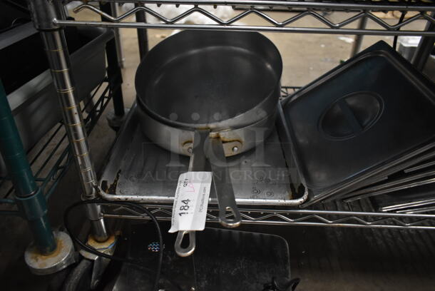 ALL ONE MONEY! Lot of 2 Metal Sauce Pans and Metal Baking Pan! - Image 1 of 2