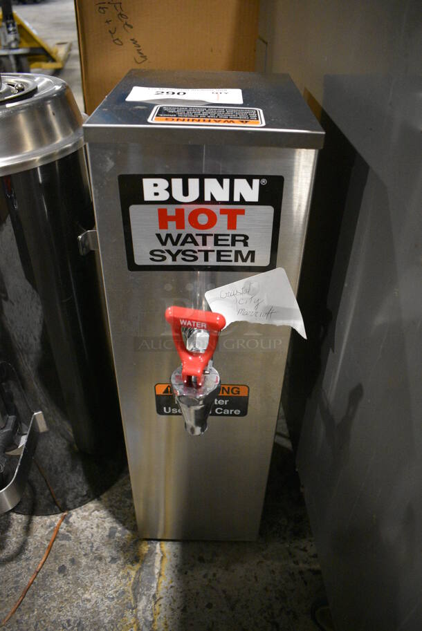 2018 Bunn HW2 Stainless Steel Commercial Countertop Hot Water Dispenser. 120 Volts, 1 Phase. 7x14x24