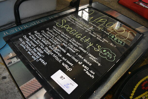 2 Various Framed Items; Sign and Picture. 36x1x24, 20x1x28. 2 Times Your Bid! - Image 2 of 3