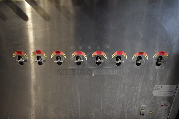 Tomasi CH-53-TE-EXP Stainless Steel Commercial Floor Style Natural Gas Powered 53 Spit Rotisserie Oven. - Image 6 of 11