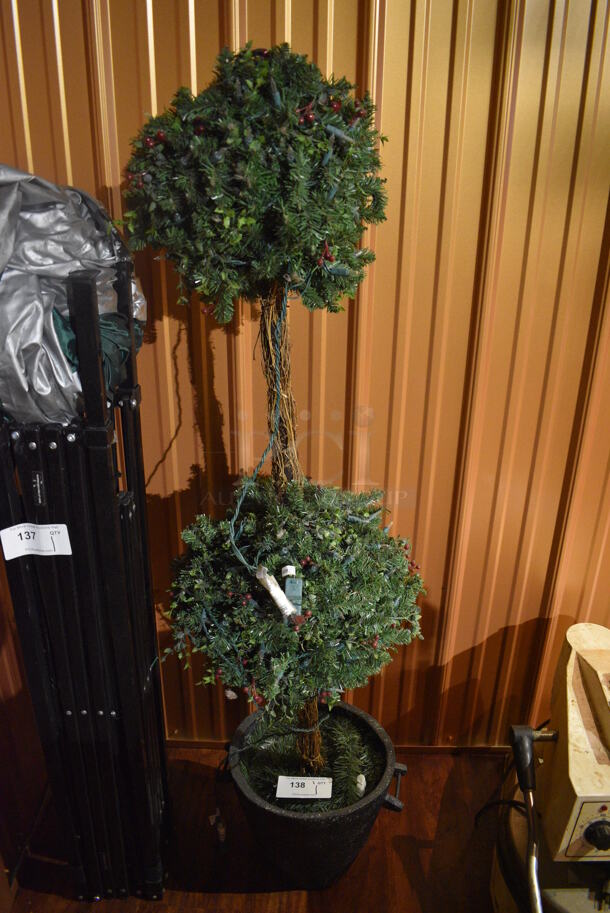 Fake Tree. 15x15x60. (bar) - Image 1 of 3