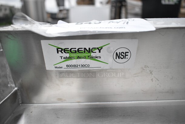 BRAND NEW SCRATCH AND DENT! Regency 600IB2130C0 21" x 30" Underbar Ice Bin with 10 Circuit Post-Mix Cold Plate and Bottle Holders - Image 8 of 8