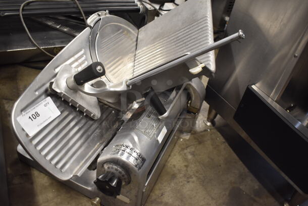 Hobart 1612 Commercial Stainless Steel Electric Countertop Meat/Cheese Slicer. 115V, 1 Phase. Tested and Working! - Image 2 of 4