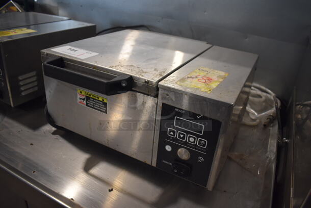 Antunes DFW-250CF Stainless Steel Commercial Countertop Deluxe Food Steamer. 120 Volts, 1 Phase. 17x17x8. Tested and Working! - Image 3 of 5
