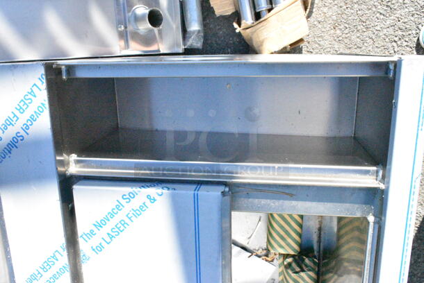 BRAND NEW SCRATCH AND DENT! Eagle B40CT-16D-22-7 Stainless Steel 40" Underbar Cocktail / Ice Bin with Post-Mix Cold Plate and Eight Bottle Holders - Image 8 of 10