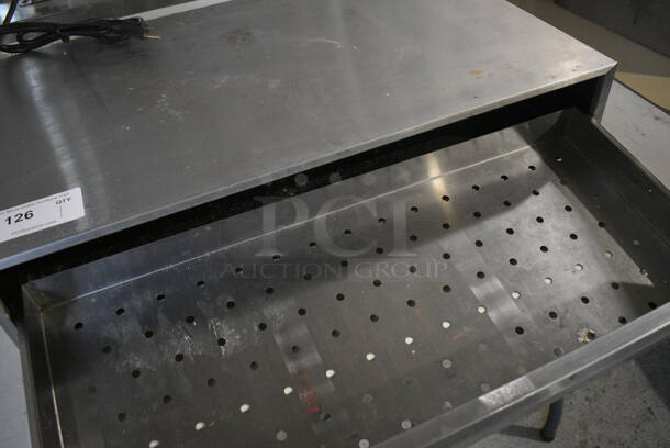 APW Wyott Model BWD-75N Stainless Steel Commercial Countertop Warming Drawer. 208 Volts, 1 Phase. 31x20x6 - Image 4 of 6