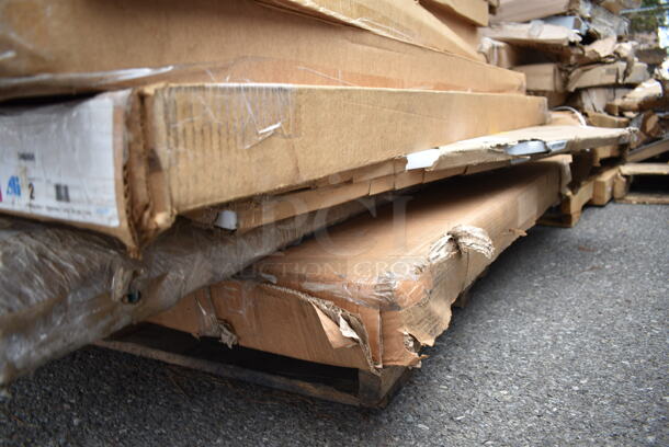 2 BRAND NEW SCRATCH AND DENT! Regency 600PSWT3048F 30" x 48" Poly Table Top for 30" x 48" Poly Top Table without Backsplash. 2 Times Your Bid!  - Image 2 of 4