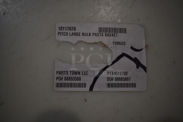 BRAND NEW! Pitco Frialator PTB4512702 Metal Bulk Pasta Frying Basket.  - Image 4 of 4
