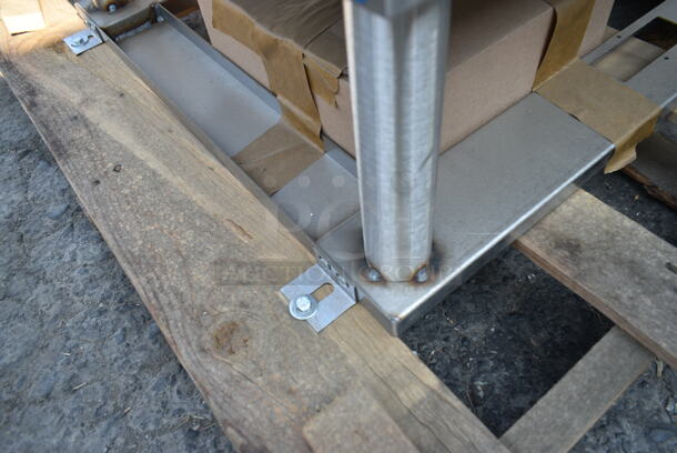 Stainless Steel Equipment Stand w/ Commercial Casters. - Image 4 of 7