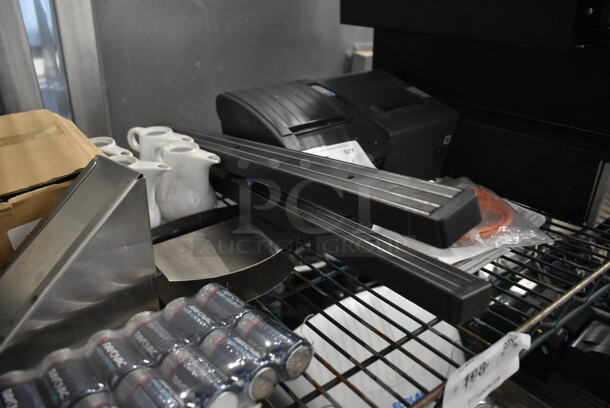 ALL ONE MONEY! Lot of Various Items Including Magnetic Knife Strips and Batteries - Image 5 of 6