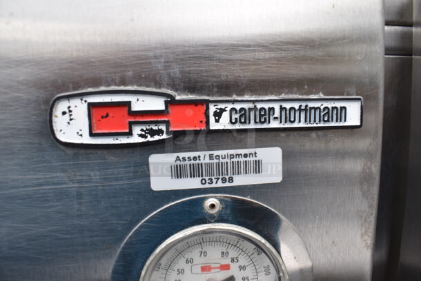 Carter Hoffmann Stainless Steel Commercial Holding Cabinet on Commercial Casters. 57x30x58 - Image 6 of 8