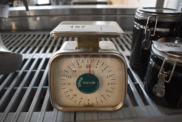 Taylor Metal Countertop Food Portioning Scale. 6x5x6.5 - Image 1 of 3