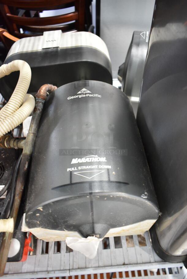 5 Various Items Including Trash Can, Towel Dispenser, Toilet Paper Dispenser. 5 Times Your Bid!  - Image 2 of 8