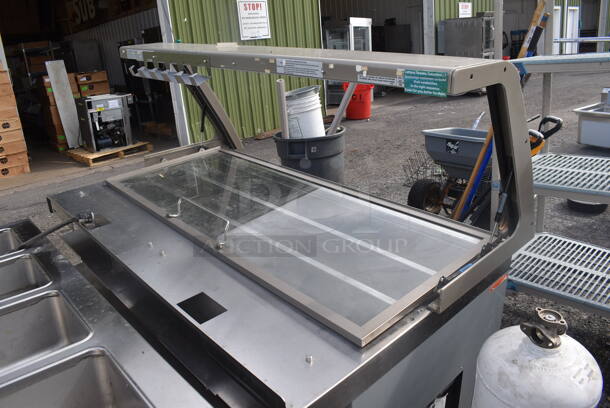 Duke SUB-CP-TC60 M Stainless Steel Commercial Subway Sandwich Make Line w. Lowering Sneeze Guard. 120 Volts, 1 Phase. - Image 6 of 10