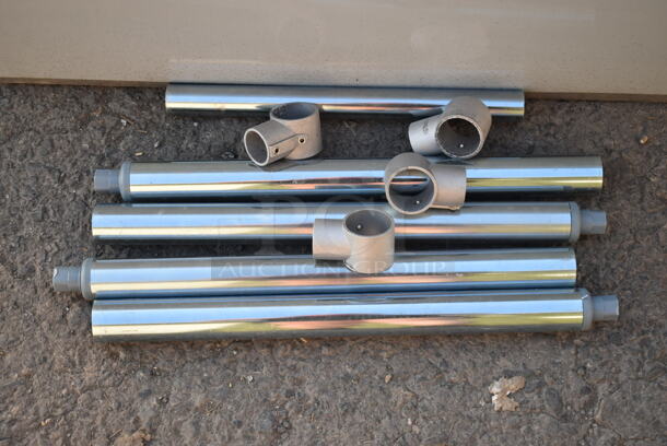 BRAND NEW SCRATCH AND DENT! Regency 600B3101413R 3 Bowl Underbar Sink with Drainboard - 48" x 18 3/4" - Right Drainboard - Image 3 of 8