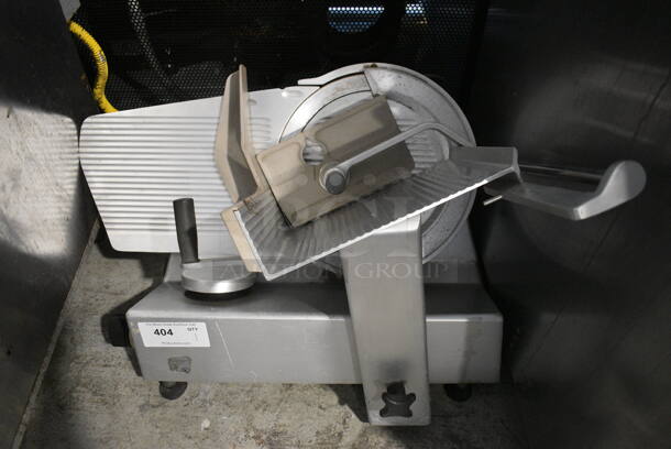 Bizerba Metal Commercial Countertop Meat Slicer. 28x24x23. Cannot Test Due To Plug Style