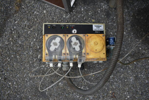 Hobart AM14C Stainless Steel Commercial Corner Pass Through Dishwasher. 208-230 Volts, 3 Phase.  - Image 6 of 11