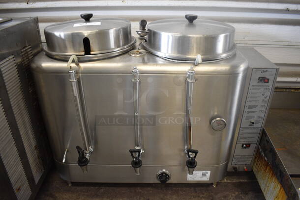 Curtis Model SCRU-600-20 Stainless Steel Commercial Countertop Automatic Coffee Urn. 208/220 Volts, 3 Phase. 38x21x32