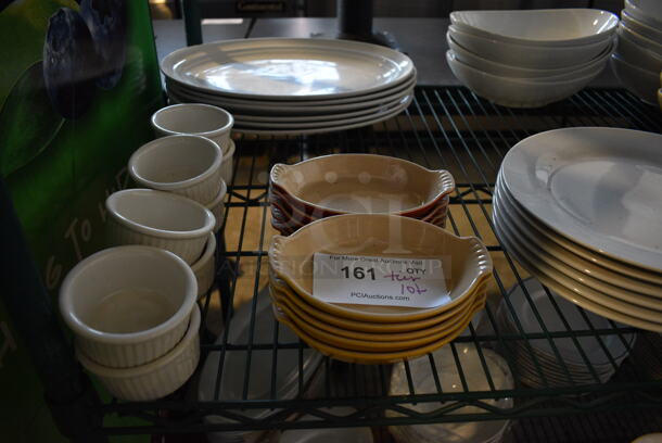 ALL ONE MONEY! Tier Lot of Various White Ceramic Bowls and Plates - Image 2 of 6
