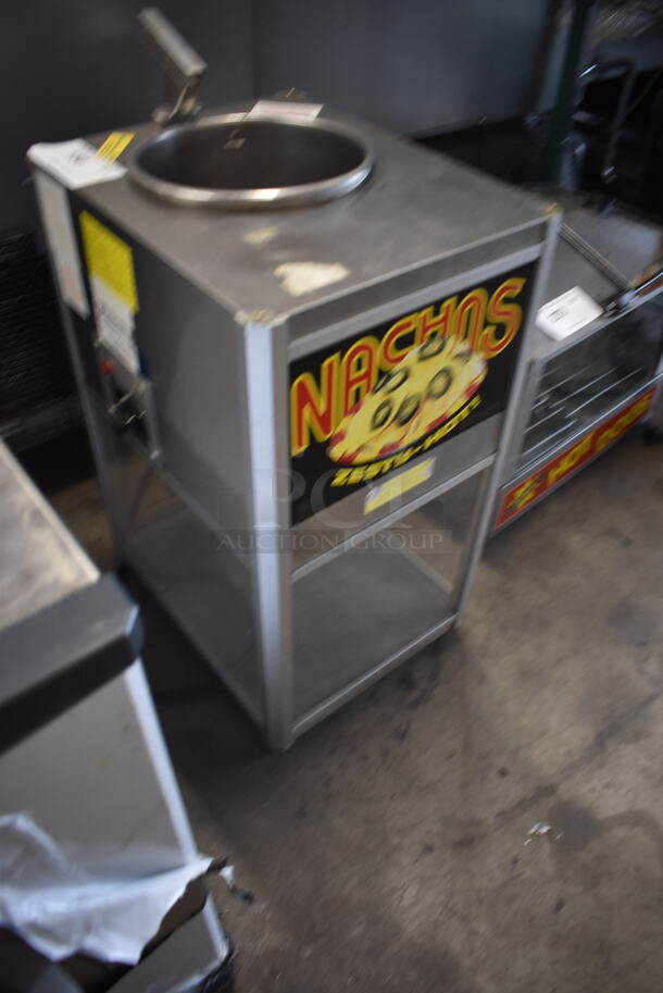 Gold Metal 2206 Commercial Stainless Steel Countertop Chip And Cheese Combination Merchandiser Warmer. 120V. Tested and Working! - Image 2 of 6