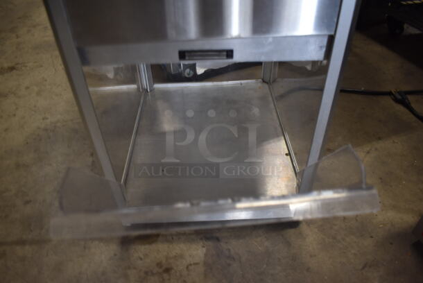 Gold Metal 2206 Commercial Stainless Steel Countertop Chip And Cheese Combination Merchandiser Warmer. 120V. Tested and Working! - Image 5 of 6