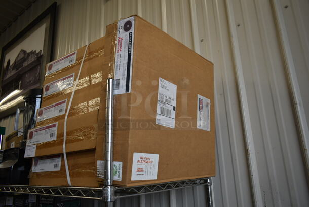 6 Boxes of BRAND NEW! Floor Maintenance Pads; Five Boxes of 10 416-25202 U Maroon Ecoprep EPP 20" Thin Line and One Box of 5 416-50204 20" Thick Line Black Stripper. 6 Times Your Bid! - Image 3 of 4