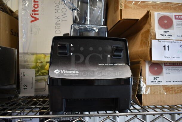 BRAND NEW SCRATCH AND DENT! 2023 Vita-Mix VM0100 Metal Commercial Countertop Drink Blender w/ Pitcher. 120 Volts, 1 Phase. Tested and Working! - Image 3 of 5