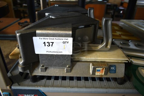 Nemco Metal Commercial Countertop Tomato Slicer.