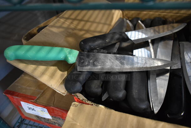 50 SHARPENED Stainless Steel Knives Including Chef. 50 Times Your Bid! - Image 4 of 5