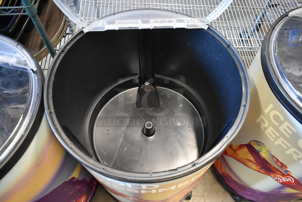 Metal Commercial Portable Drink Ice Cooler Merchandiser on Casters. - Image 6 of 6