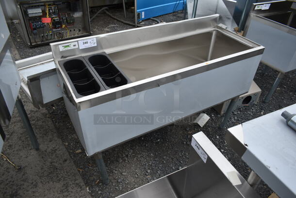 BRAND NEW SCRATCH AND DENT! Regency 600IB1848 Stainless Steel Commercial Ice Bin. - Item #1074804