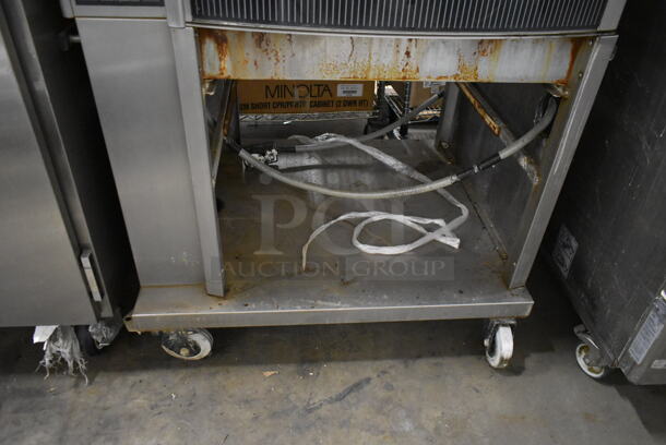 Fri-jado STG7-P Stainless Steel Commercial Electric Powered Rotisserie Oven w/ Under Shelf on Commercial Casters. 208 Volts, 3 Phase. - Image 3 of 7