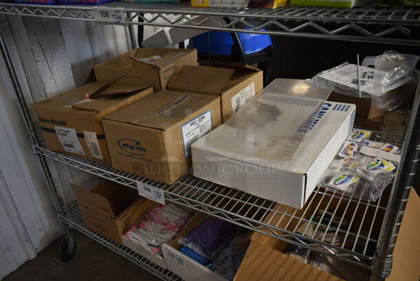 ALL ONE MONEY! Tier Lot of Various Items Including Lab Plaster and Christmas Ornaments - Image 2 of 7