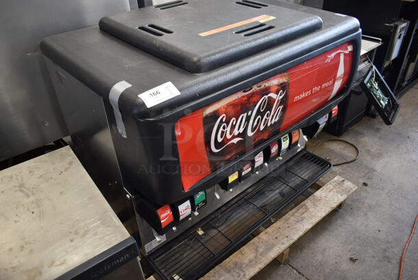 Cornelius ED300-BCH Stainless Steel Commercial Countertop 8 Flavor Carbonated Beverage Machine. 115 Volts, 1 Phase.  - Image 5 of 6